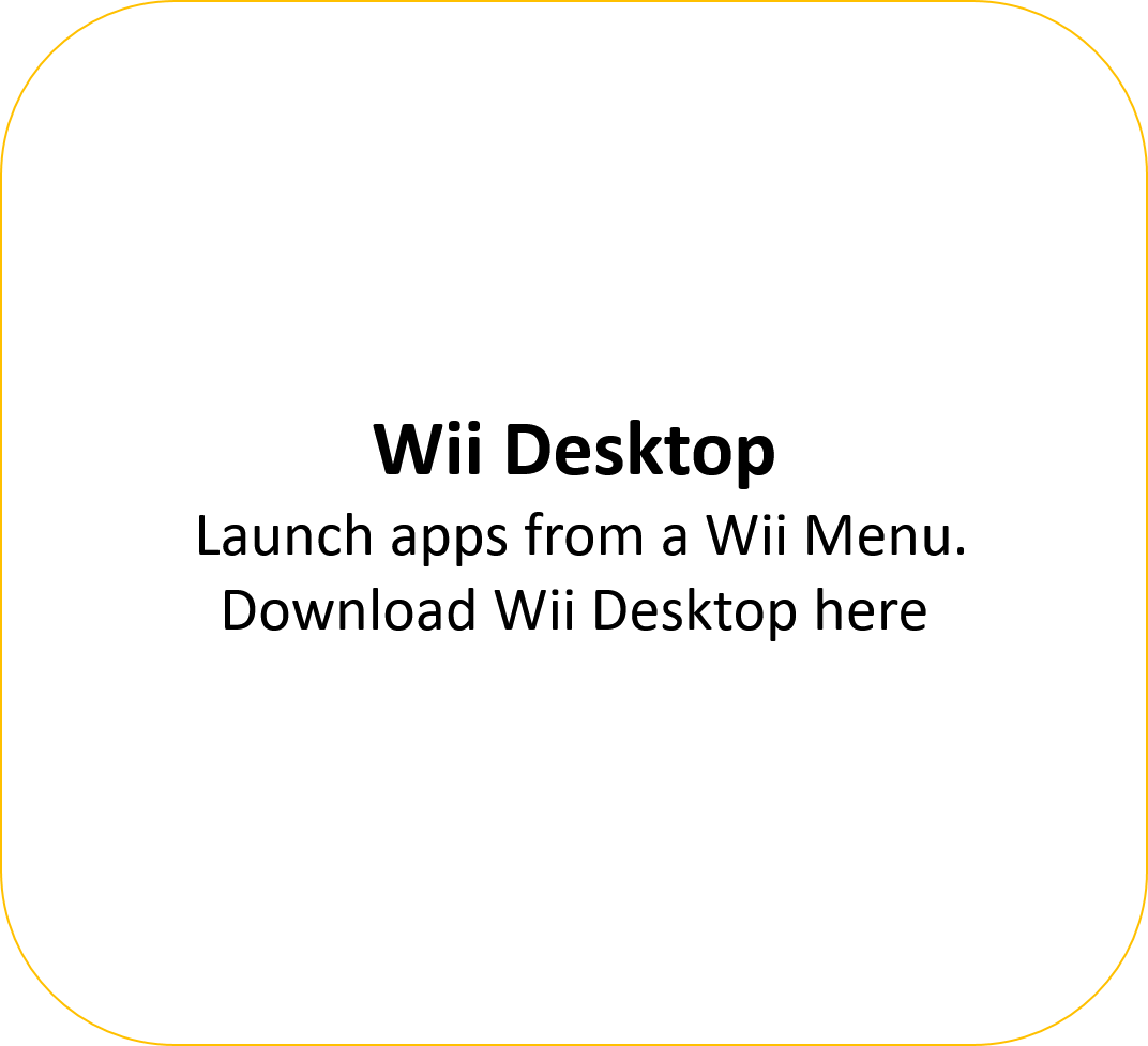 Wii Desktop